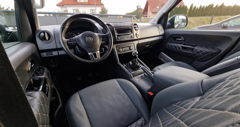 Volkswagen Amarok cena 60000 przebieg: 214080, rok produkcji 2011 z Lubin małe 596